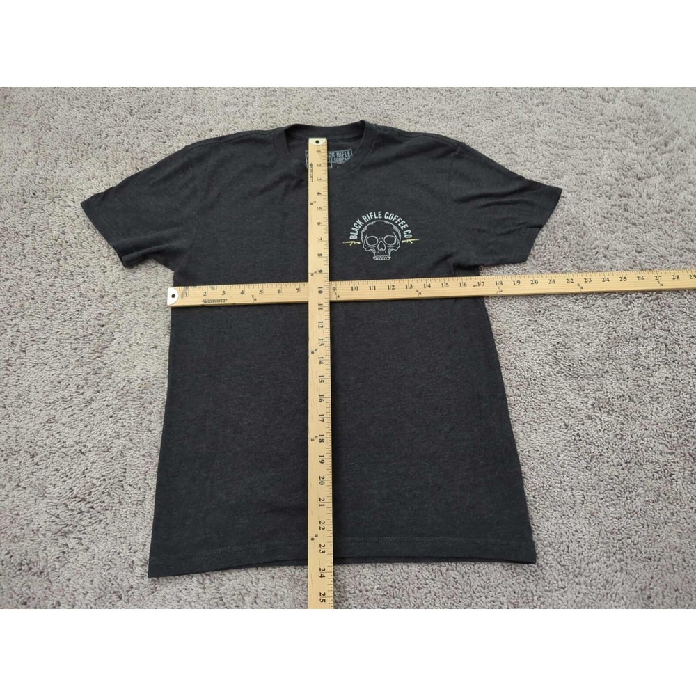 Black Rifle Coffee‎ Company T Shirt Mens Small Gray Short Sleeve AK Espresso - Picture 4 of 7